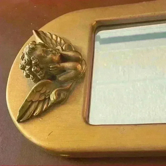 Antique gold mirror - Picture 9 of 12